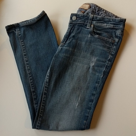 PAIGE Denim - Paige Jimmy Jimmy Women’s Blue Distressed Jeans Size 27